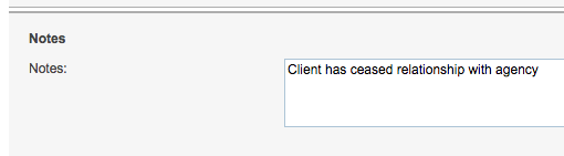 Client Notes