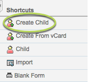 Child Shortcut