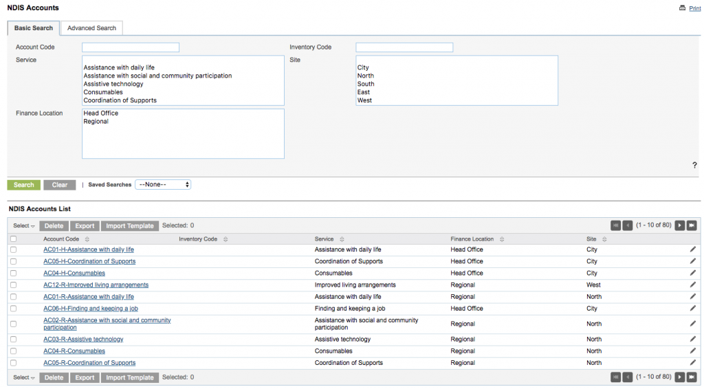 NDIS Accounts – Community Data Solutions