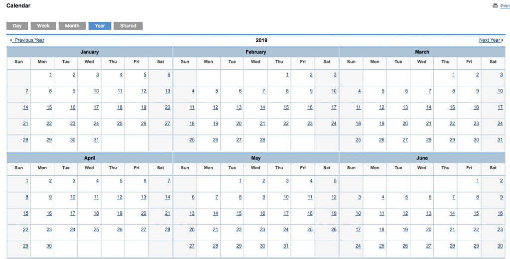 Calendar – Community Data Solutions